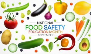national food safety education month observed each during september illustration vector 1