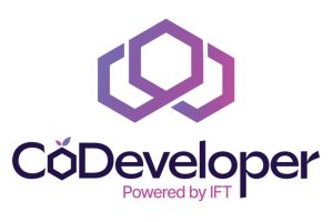 0825 I F2 AI ProdDev StackLogo CoDevelopr 1400x933