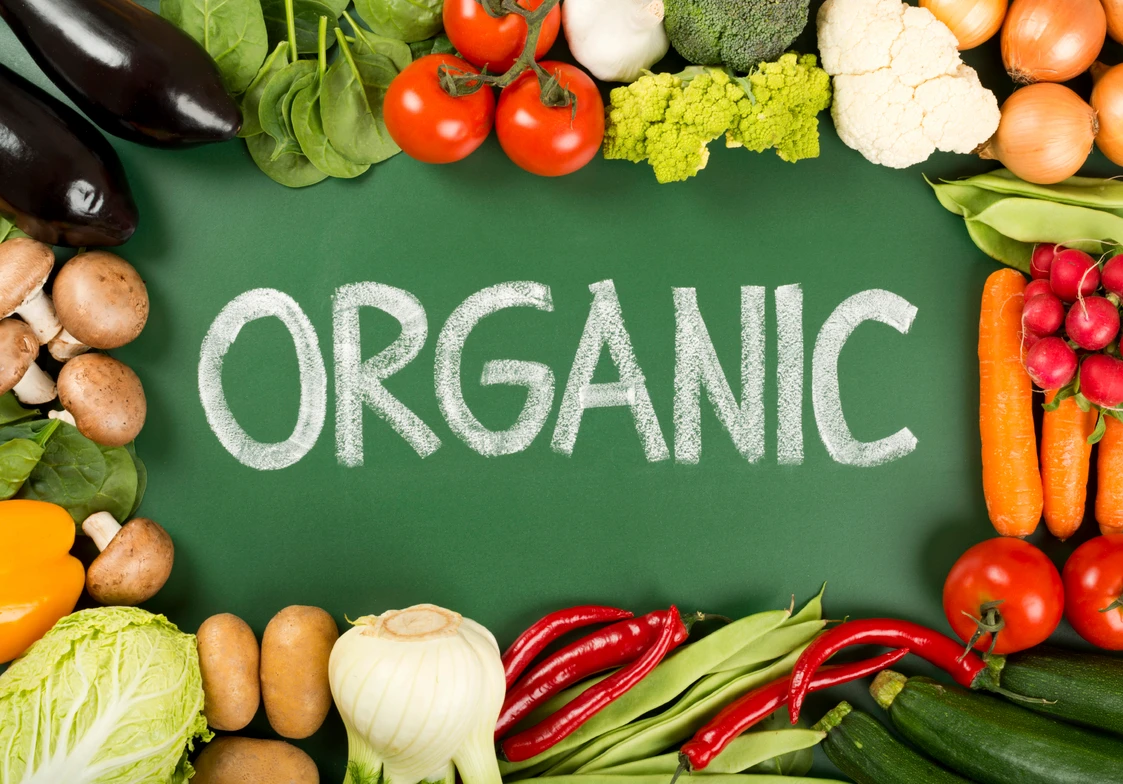 Organic vegs purchased