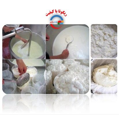 فروش و خرید ریکوتا با کیفیت خوب-مناسب پنیر پیتزا
